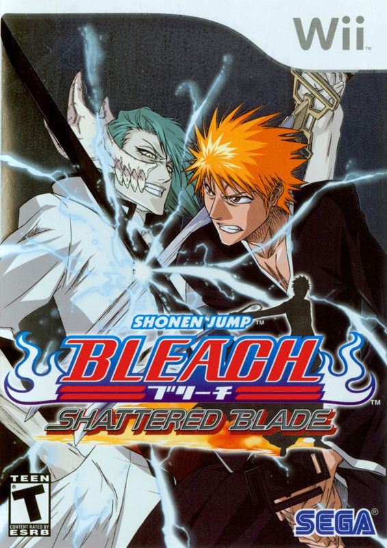 Bleach Shattered Blade box art for Wii